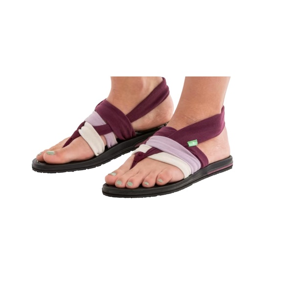 BNWT Sanuk Women’s Yoga Sling 3 Sandals - Picture 3 of 5